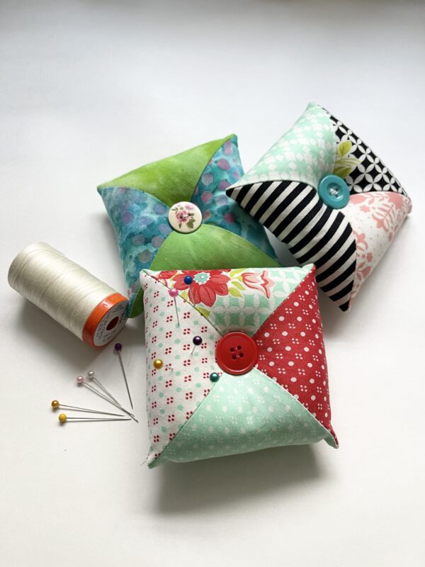 Easy Peasy Pin Cushion - Mary Go Round Quilts