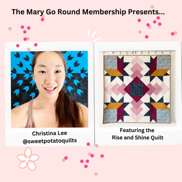 The mary go round membership presents christina lee.