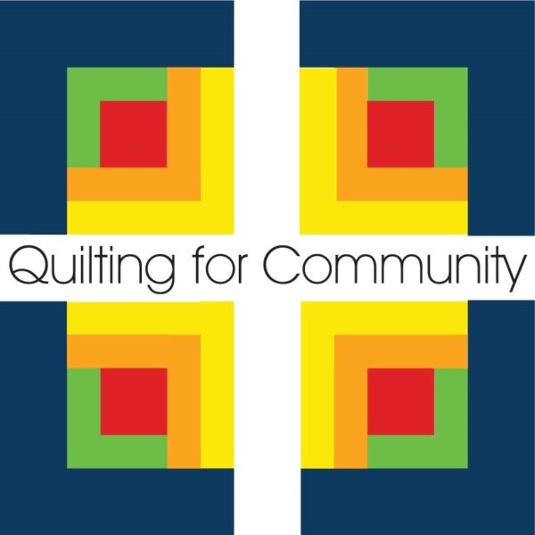 Quilting for community logo.